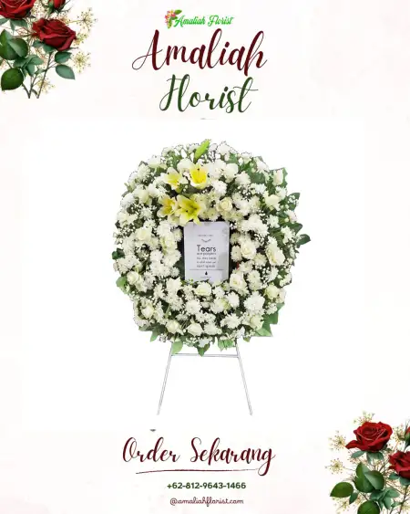 Krans Bunga Duka Kedunggaleng